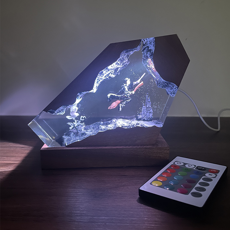 Holz-Harz-Epoxid-Lampe Zaubere – Desk Setup Lamp Bewertung und Preis