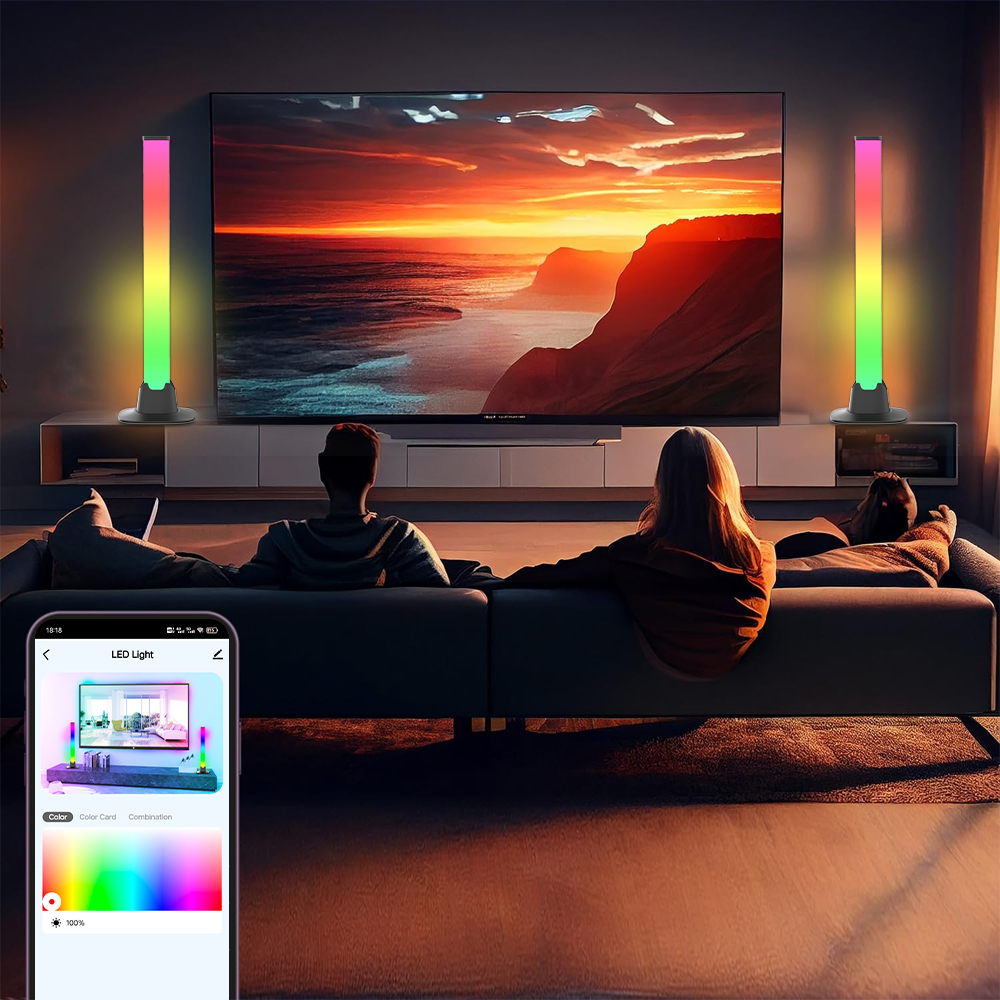 TV-Hintergrundbeleuchtung Smar – Desk Setup With Tv Bewertung und Preis